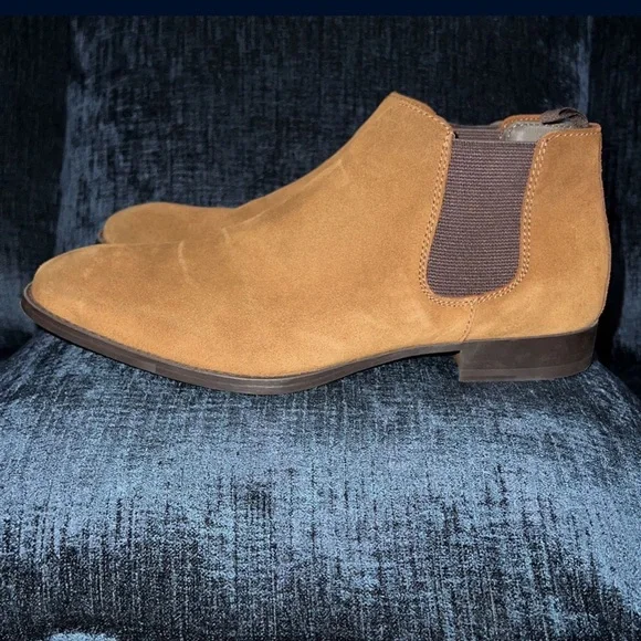 Zara | Shoes | Zara Ankle Low Boot Tan Color | Poshmark display picture 2